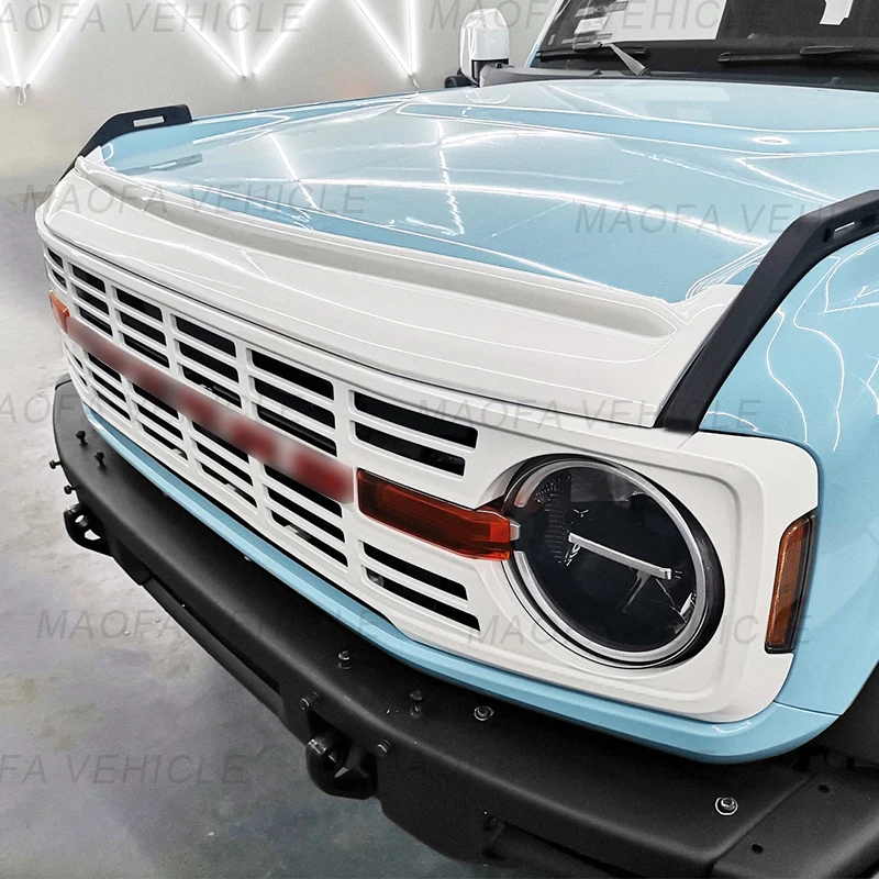 2021 2022 2023 Factory price Car exterior accessories Body Kit Radiator Grille Car Front Grille for Ford Bronco 2/4 Door