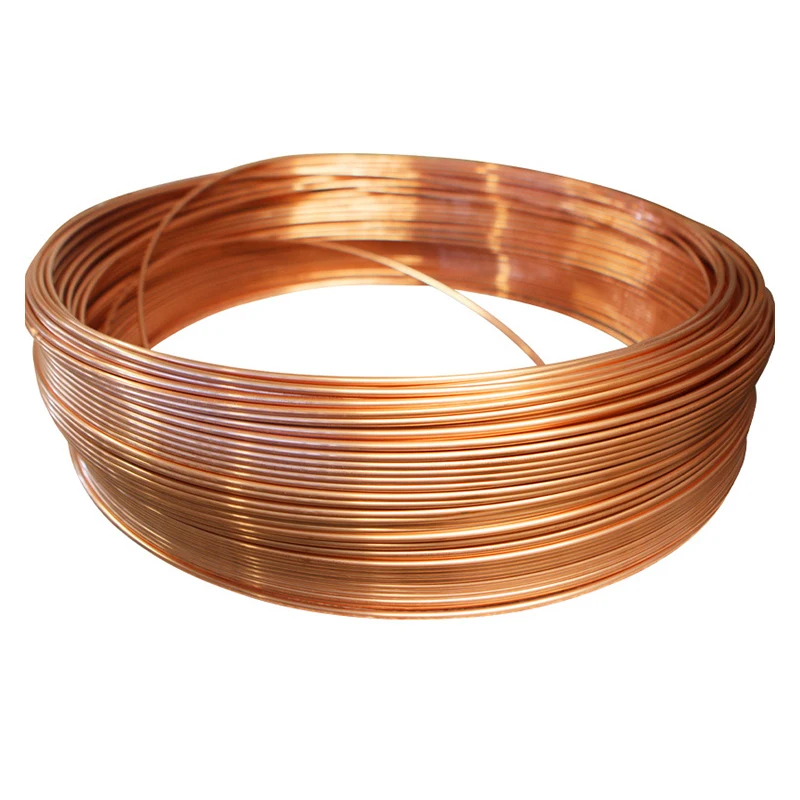 4 мм 6 мм малого диаметра Q235B Q345B медная катушка трубки кондиционирования воздуха холодильная медная катушка трубы
