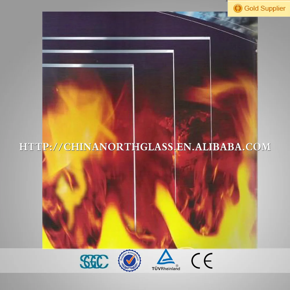 6/8/10/12mm Fire Proof Glass / Fire Flame Proof Glass / Fire Resistant Glass for Building