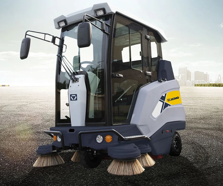 XCMG Official XGHD160ASAC Warehouse Vacuum Sweeper Truck Leaf Street Floor Sweeper Cleaning Machine