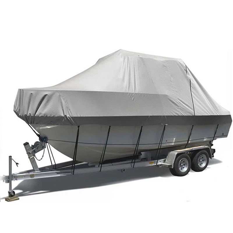 Heavy Duty Water Proof 600D Fabric 24Ft Yacht Boat Cover With
