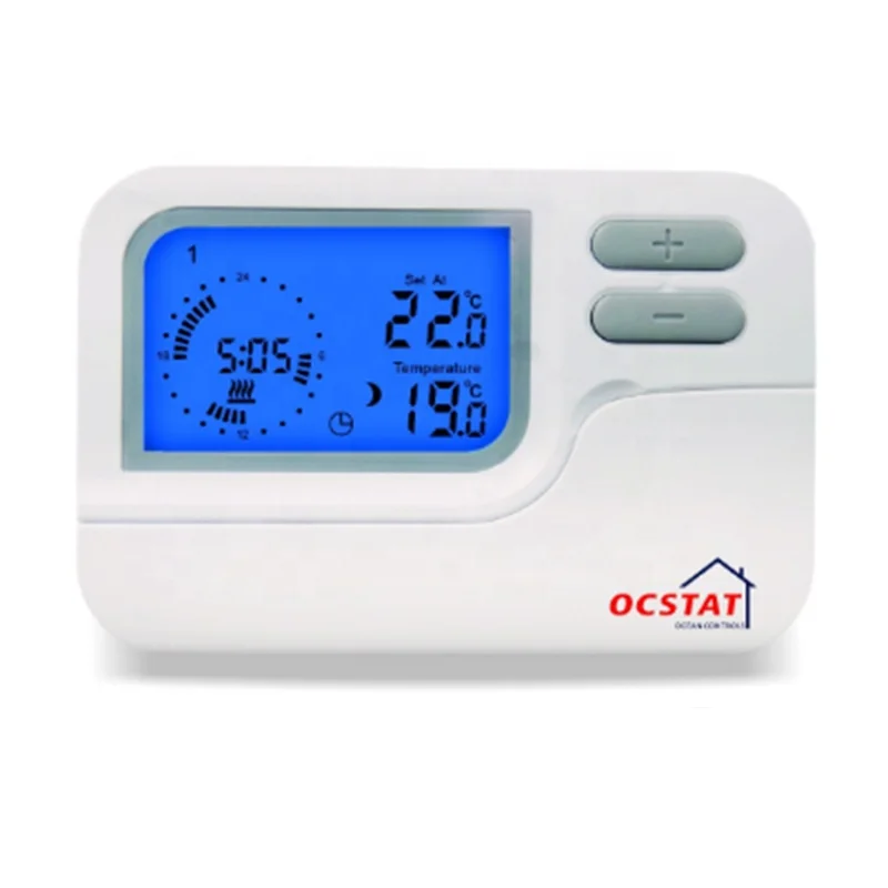 The Radio Frequency Weekly Programming Heating Room Thermostat For Boiler