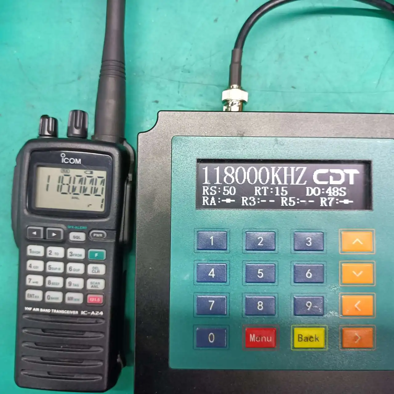 Pilot Controlled Helipad Light FAA Type L -854 Radio Receiver/Decoder Air-to-ground VHF controller for heliport Lightings