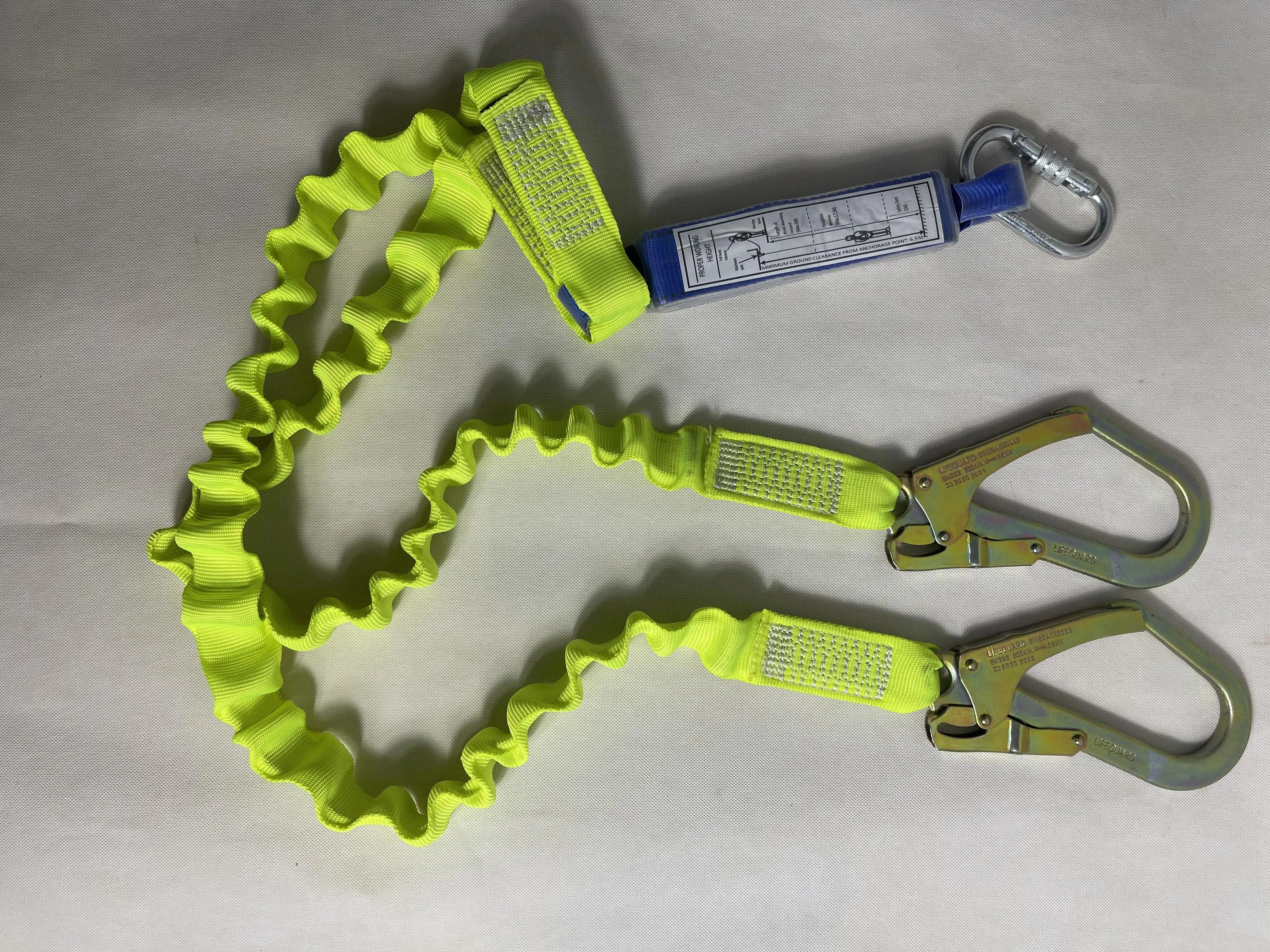 Factory Manufacture green wall climbing safety belt webbing fall protection
