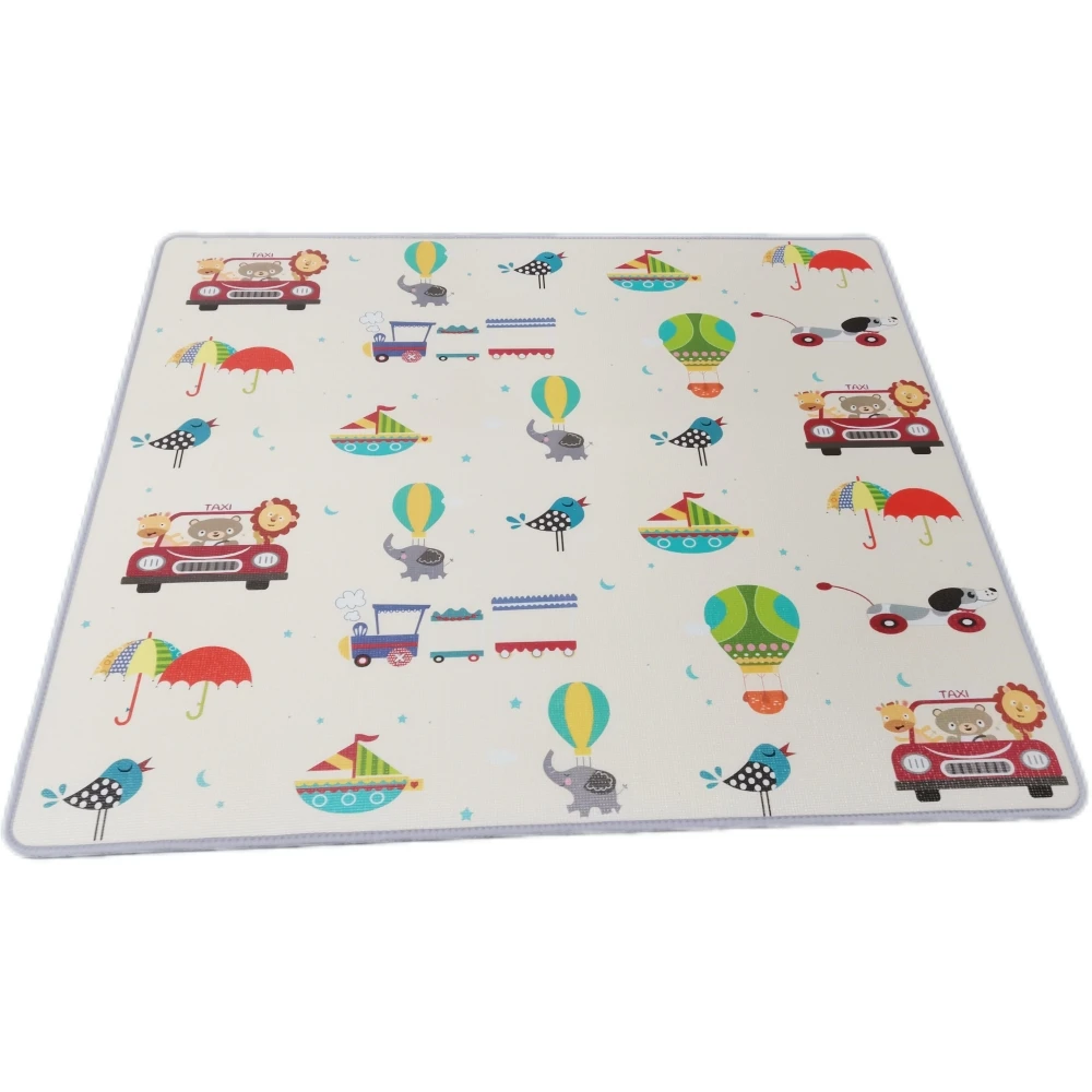 HS Extra Large Size Roll type Children Double Sided Non-Toxic Educational Toy Floor Pad Carpet Xpe Foam Baby Crawling Play Mat