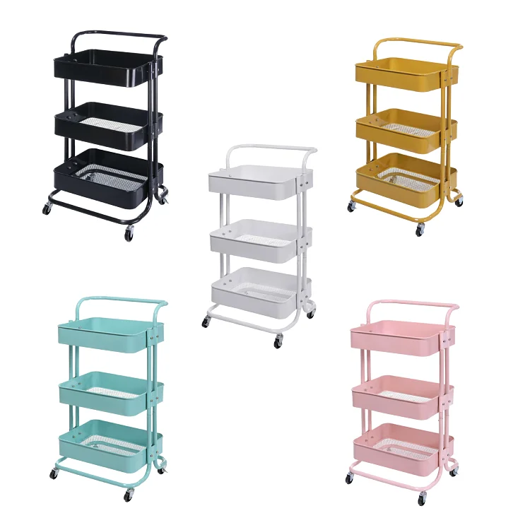 Storage trolley kitchen cart kitchen cart island with storage