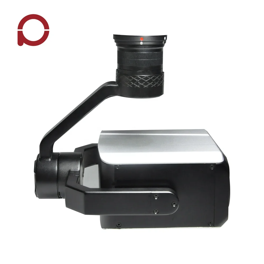 
3 axis 30x Optical Zoom Camera Gimbal Payload for UAV / Drone with Laser Rangefinder and GPS Coordinate Resolving 