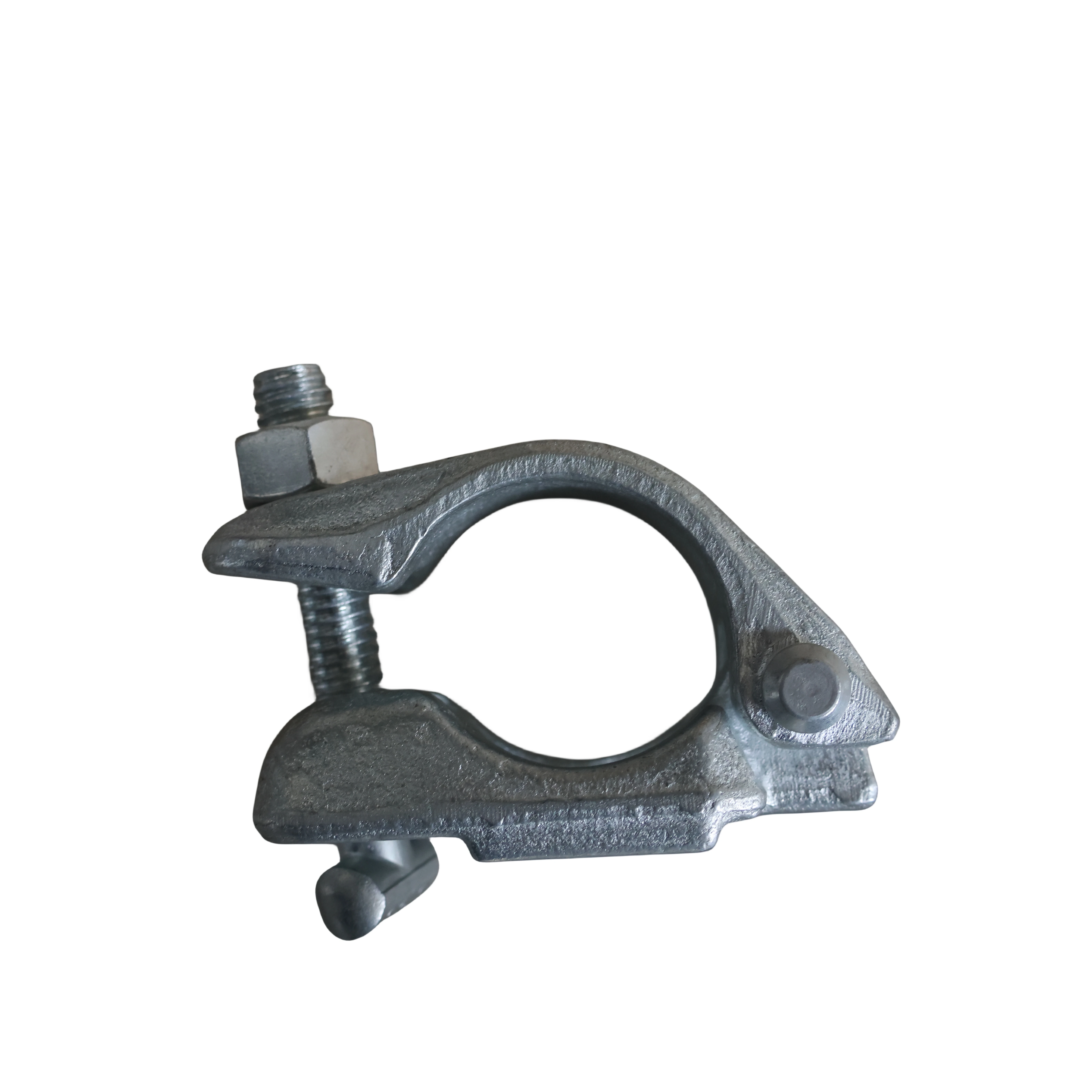 Light Weight Scaffolding Parts Durable Pressed Steel Pipe Clip Fixing Pressed Double Coupler Scaffolding Swivel Clamp
