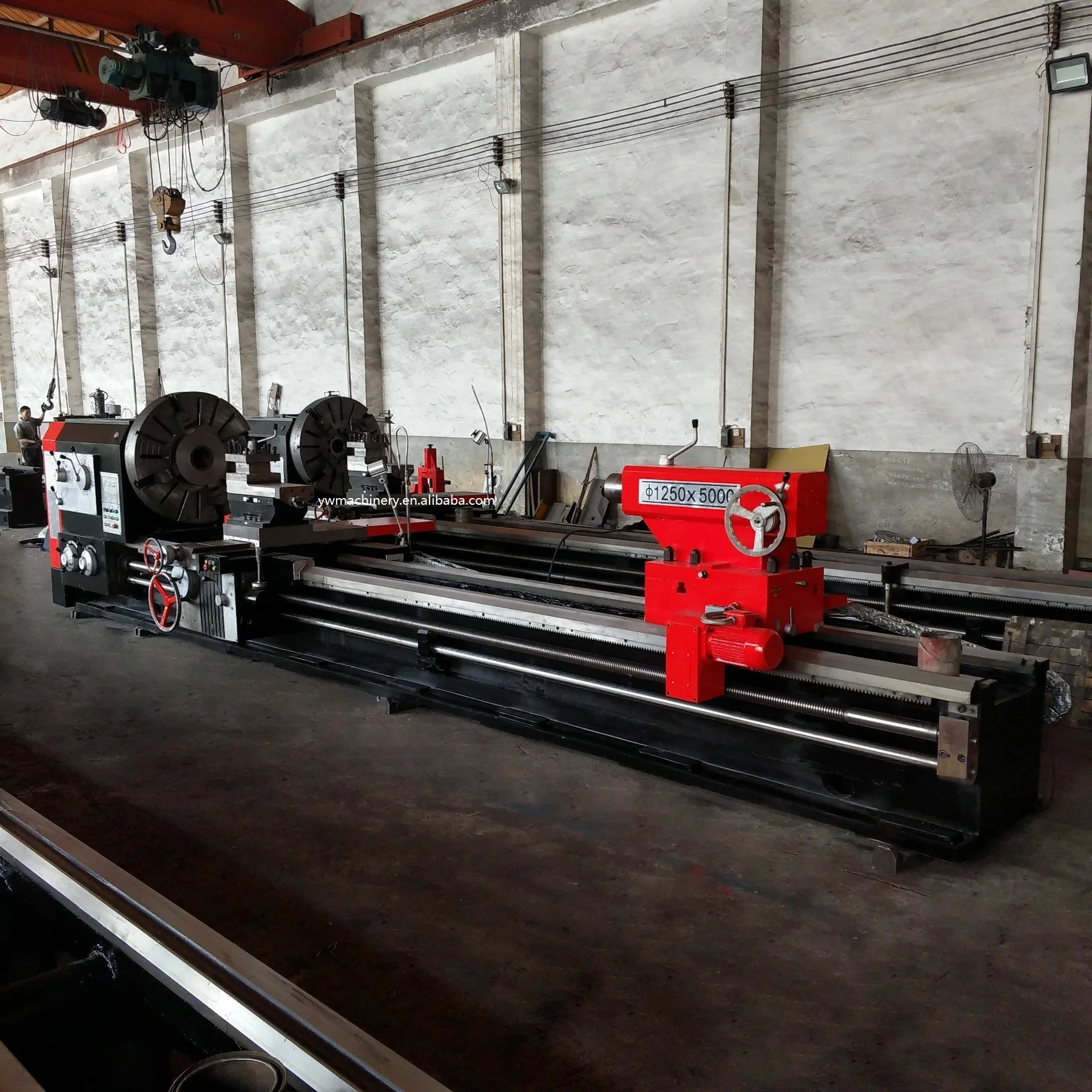 heavy duty geared lathe machine torno paralelo 3000mm