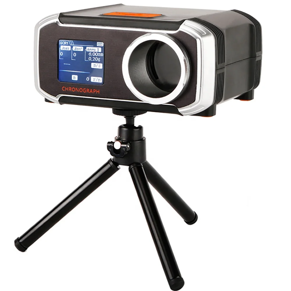 Action Union Shooting Speed Tactical Tester LCD Screen Shooting Chronograph Tester BBS Blue teeth linker w/Tripod