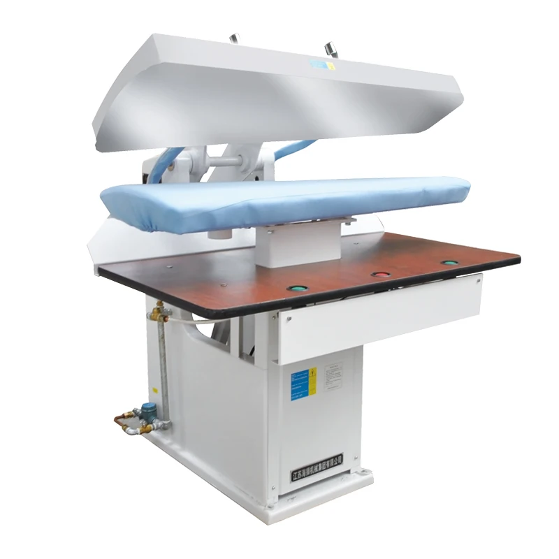 
commercial laundry pneumatic automatic utility hot-head press machine 