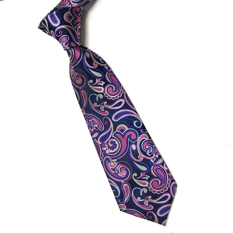 China OEM&ODM   Necktie Supplier  Mens Novelty Necktie Paisley Floral Ties Wholesale