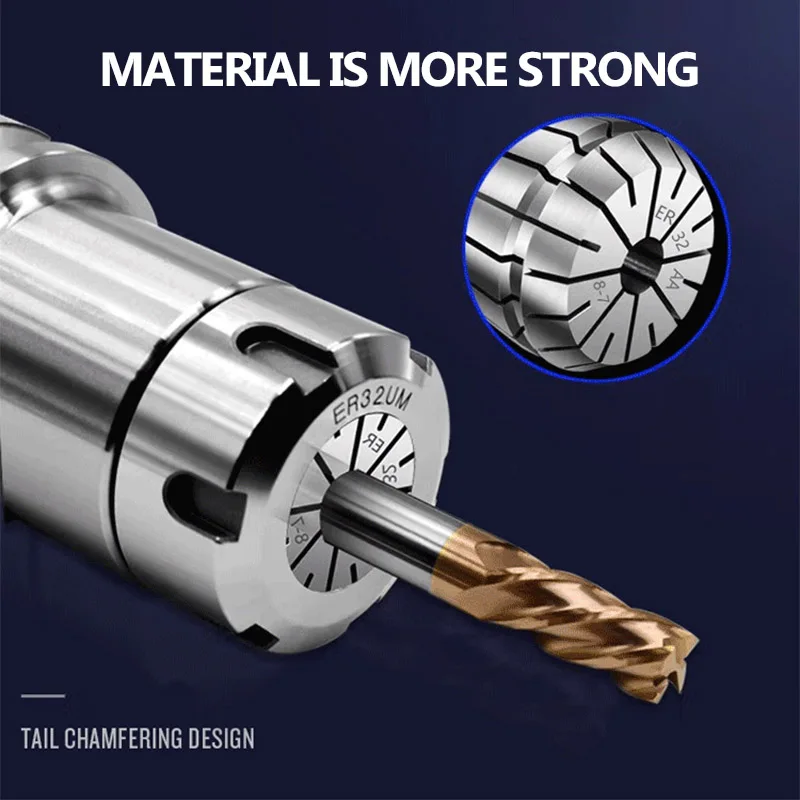 Precision Machine Tools ER Collet ER16 Collet Chuck Tool Bits Holder Spring Collet for CNC Engraving Machine Mil