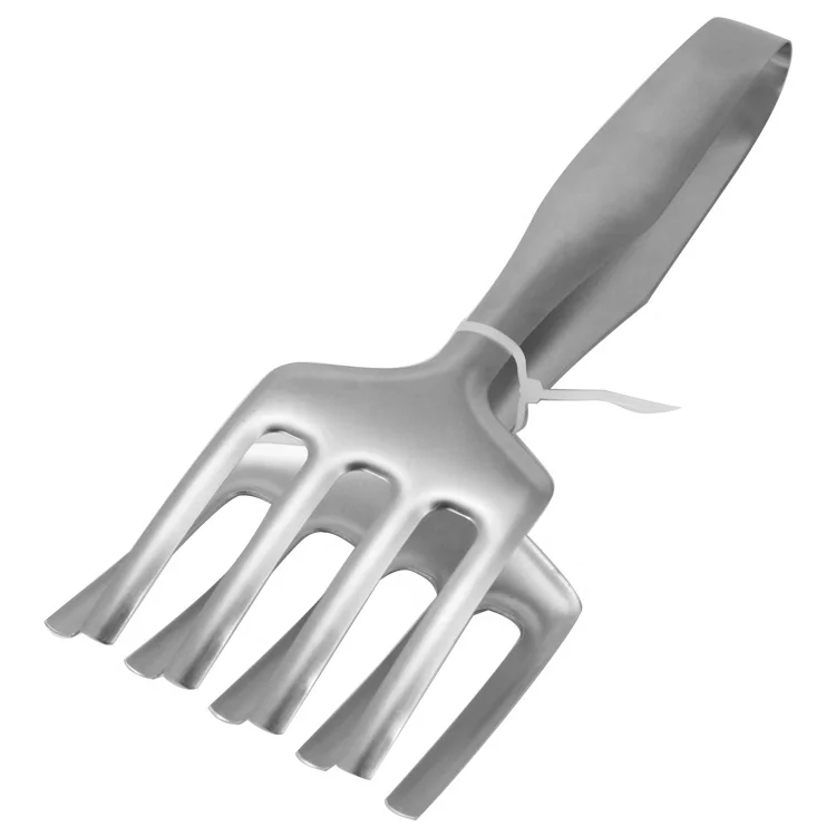 Multifunctional Kitchen Sugar Salad Bread Metal 201 Stainless Steel BBQ Grill Serving Tongs