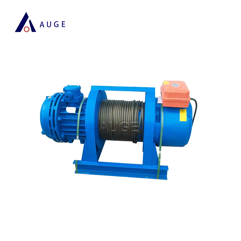 Heavy Duty Electric Lifting Winch Quality Assurance Winch Lift Hoist System Single Drum Act Safe Lifting Winch