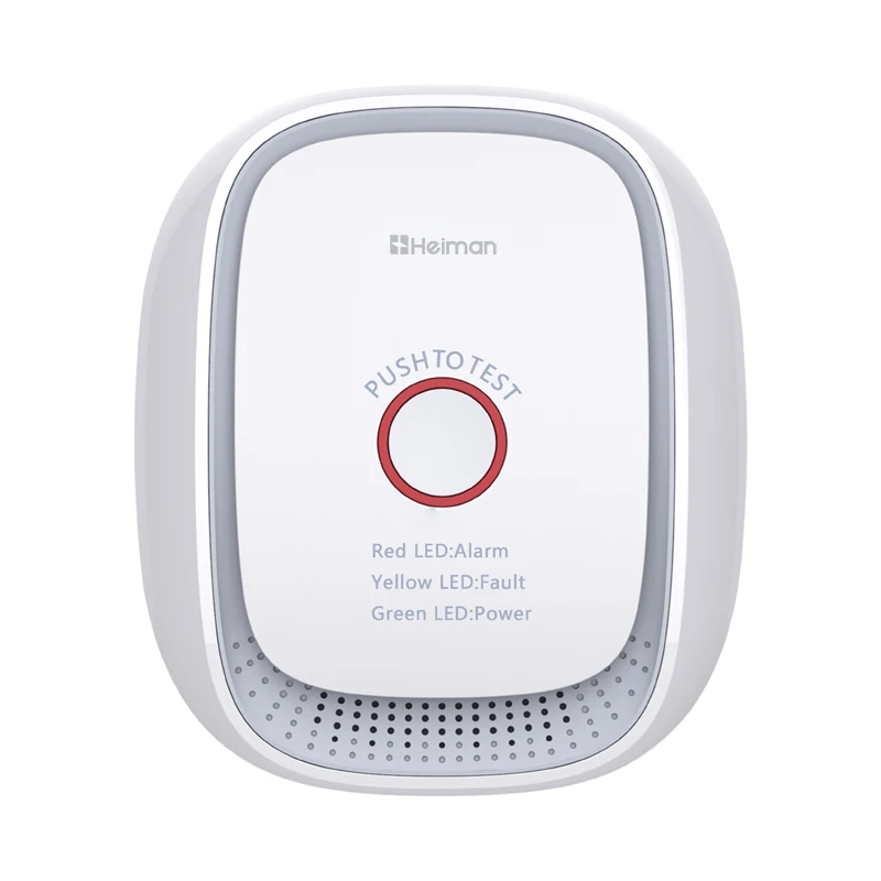 Smart zigbee combustible gas sensor Gas Leak detector alarm for home security