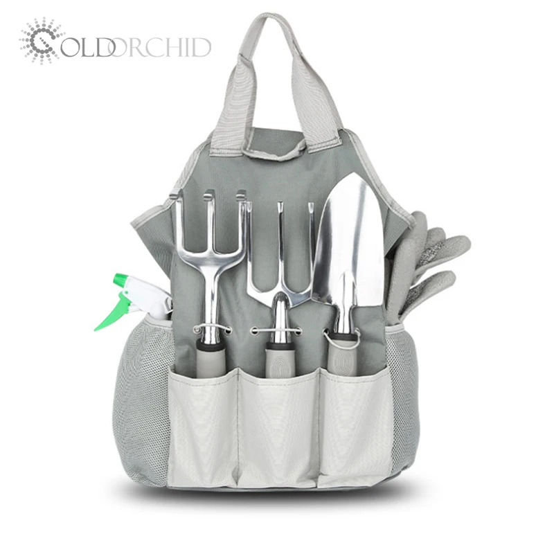 
Wholesale 9 pieces of alloy toolkit multi function garden hand tool sets 