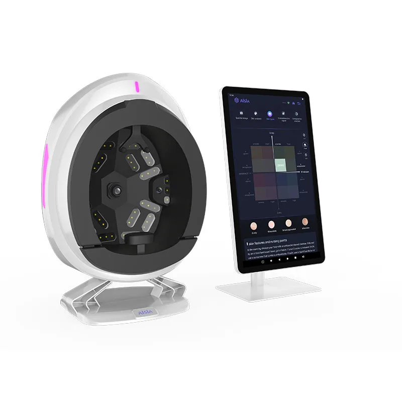 full face 3d skin analysis machine facial 2024  hot sale reveal skin analysis machine skin analysis microscope