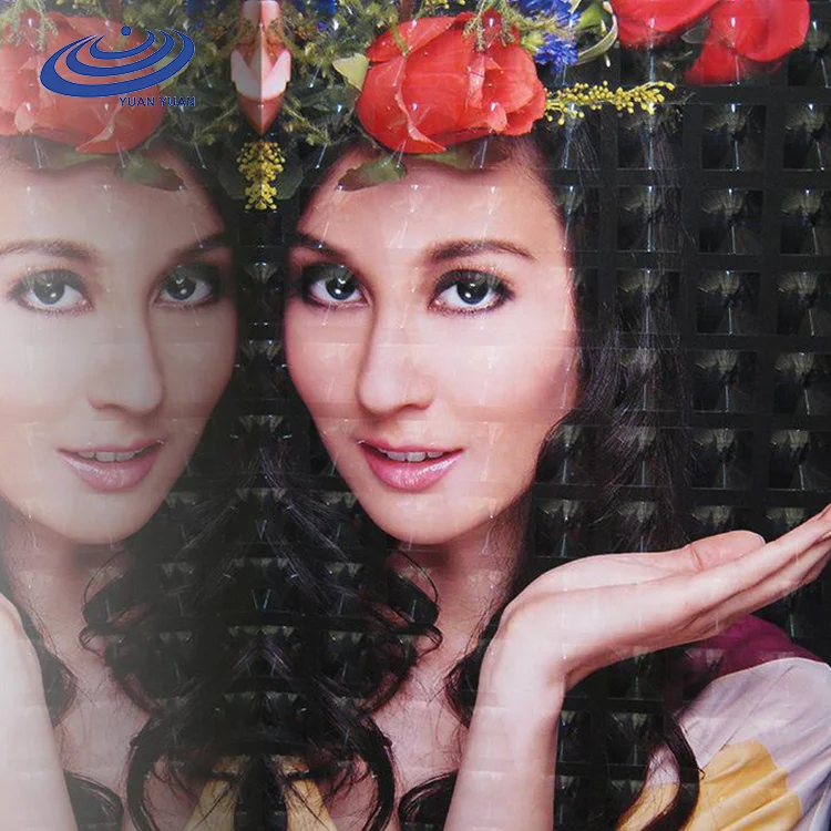 Silk texture transparent 3d glossy soft cold lamination film for picture protection