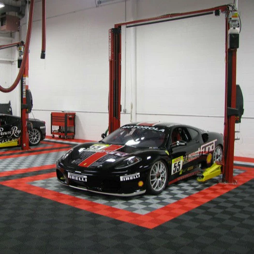 PP plastic garage interlocking floor