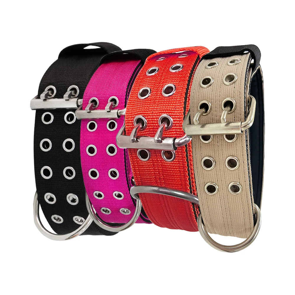 Premium Heavy Duty Soft Adjustable Nylon Webbing Padded Tactical Training Pet Dog Collar