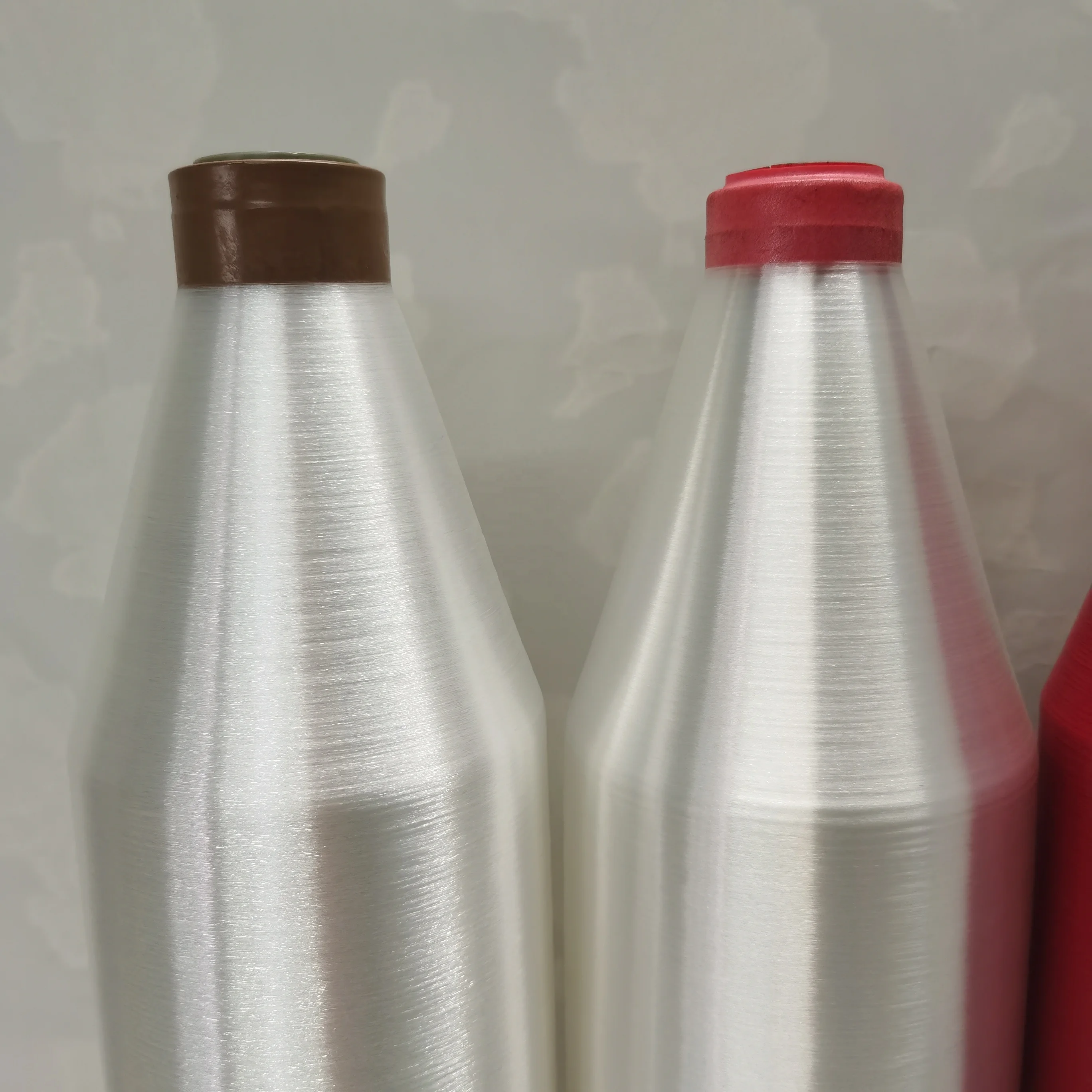 Горячая Распродажа, переработанная PRE-CONSUMER 30D/1F полиамидная нейлоновая PA6 30D Круглая Яркая однонитевая пряжа, 100% переработанная пряжа