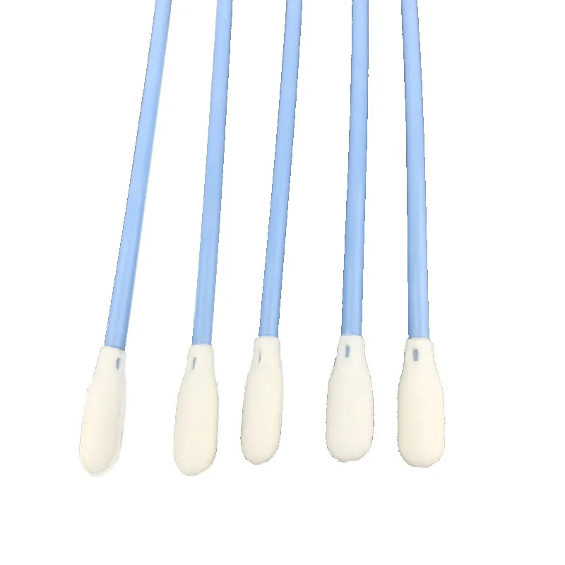 Высоковпитывающие одноразовые безворсовые губки с длинной ручкой, промышленные чистящие тампоны для жестких дисков