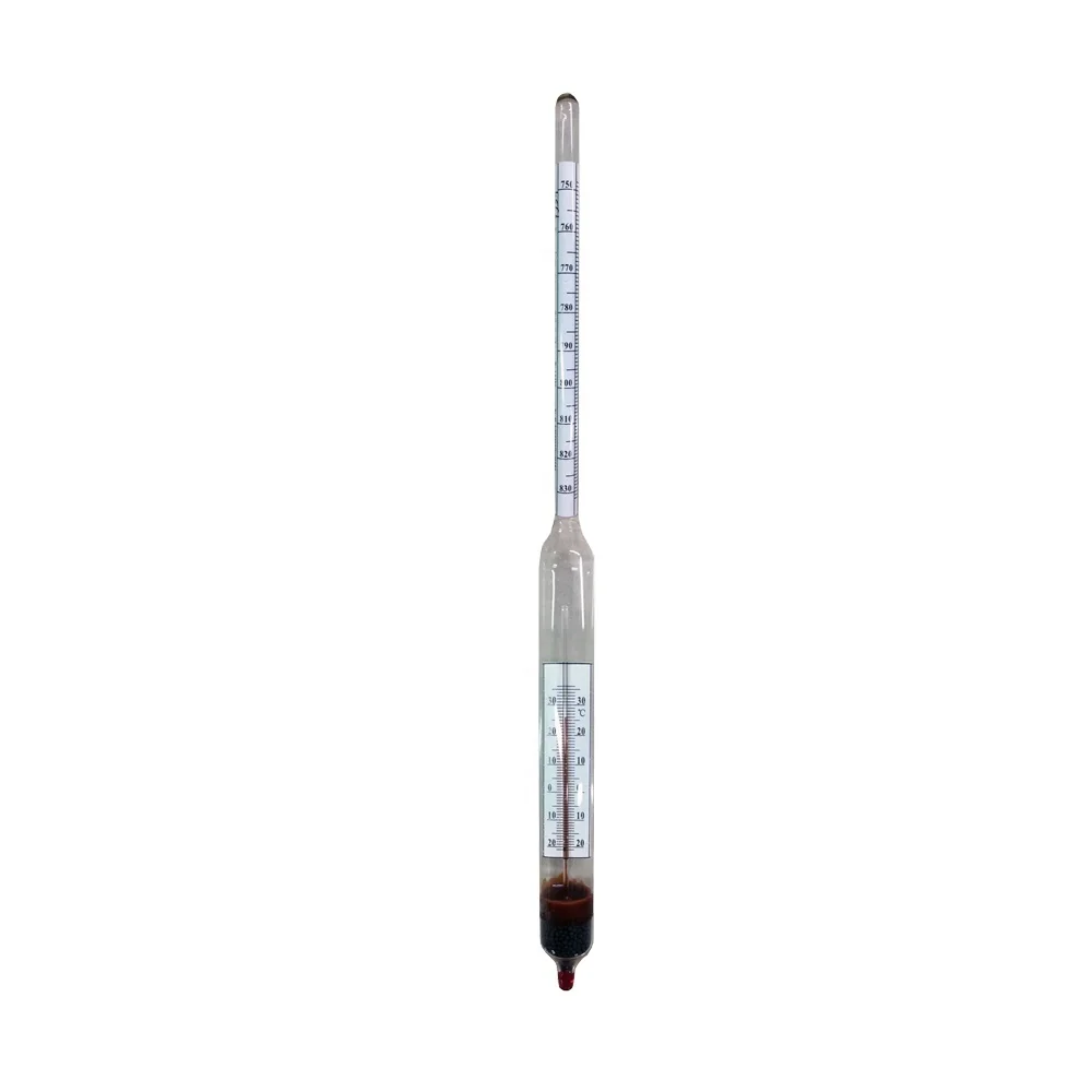 
Precision Petroleum Hydrometer with thermometer 