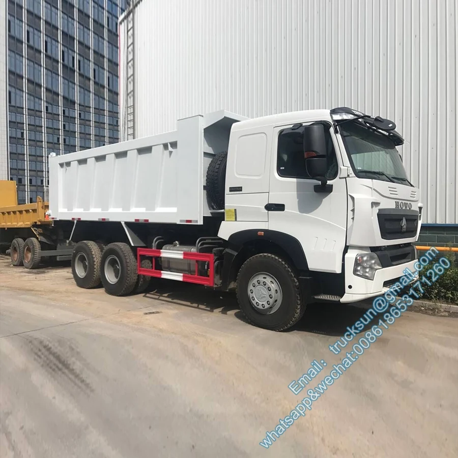 SINOTRUK HOWO A7 T7H 6x4 10 WHEELER 20cbm DUMP TRUCK on stock now ZZ3257N3847N1
