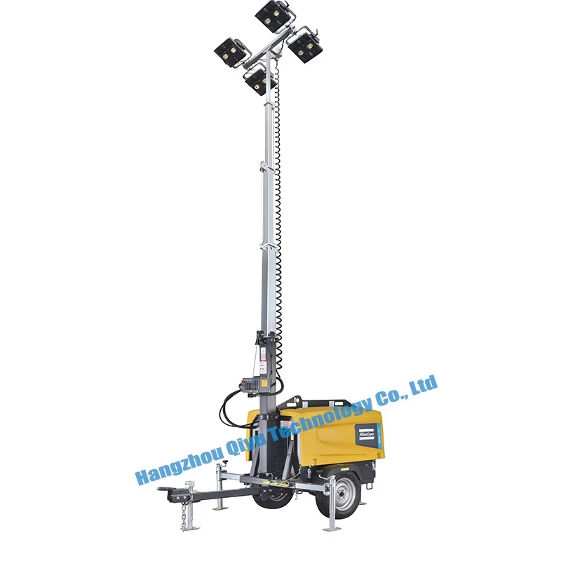 Портативный светодиодный светильник Tower Hilight V5 + Atlas Copco портативная световая башня V4 H6 B6 с Умной мачтой