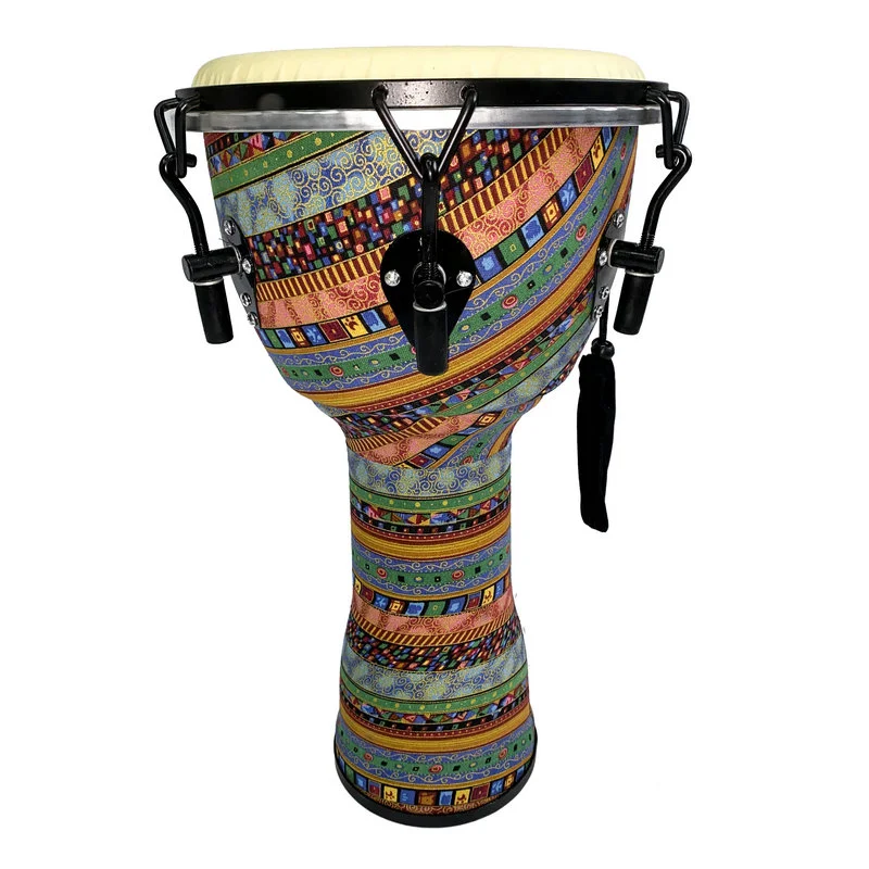 Professional African Djembe Drum Bongo Wood Standard Size Good Sound Musical Instrument Percussion Hand Drum Wood Body