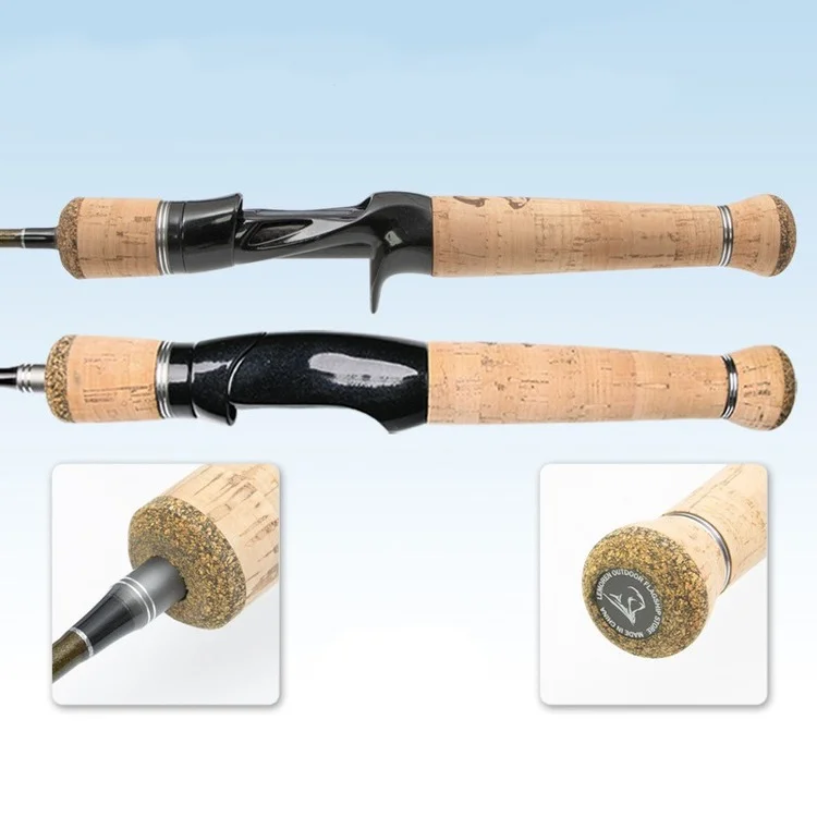 Ultra Light Spinning Fishing Rod Wooden Handle Ultra Light Casting Fishing Rod 1-9g Lure Weight Fast Speed Fishing Pole Stream