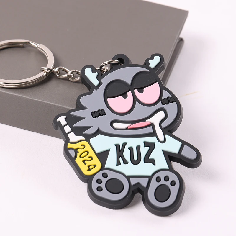 wholesale keychain hot sale Australian Middle East English Mexican custom cute character keyring key holder fit souvenir gift
