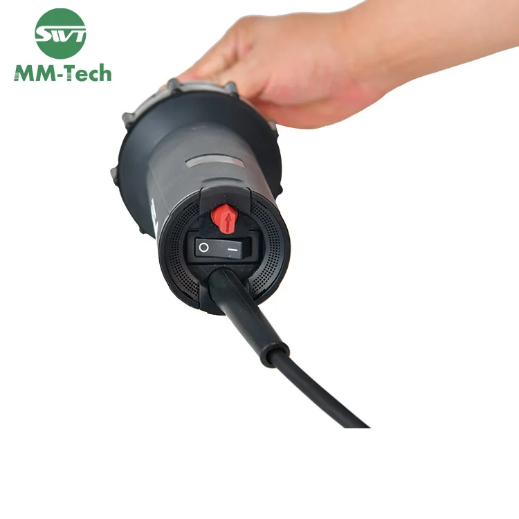 MM-Tech SWT-NS1600E Handle Size 58mm 1600W 110/220V Hot Air Welding Gun For Repairing A Plastic Radiator Tank