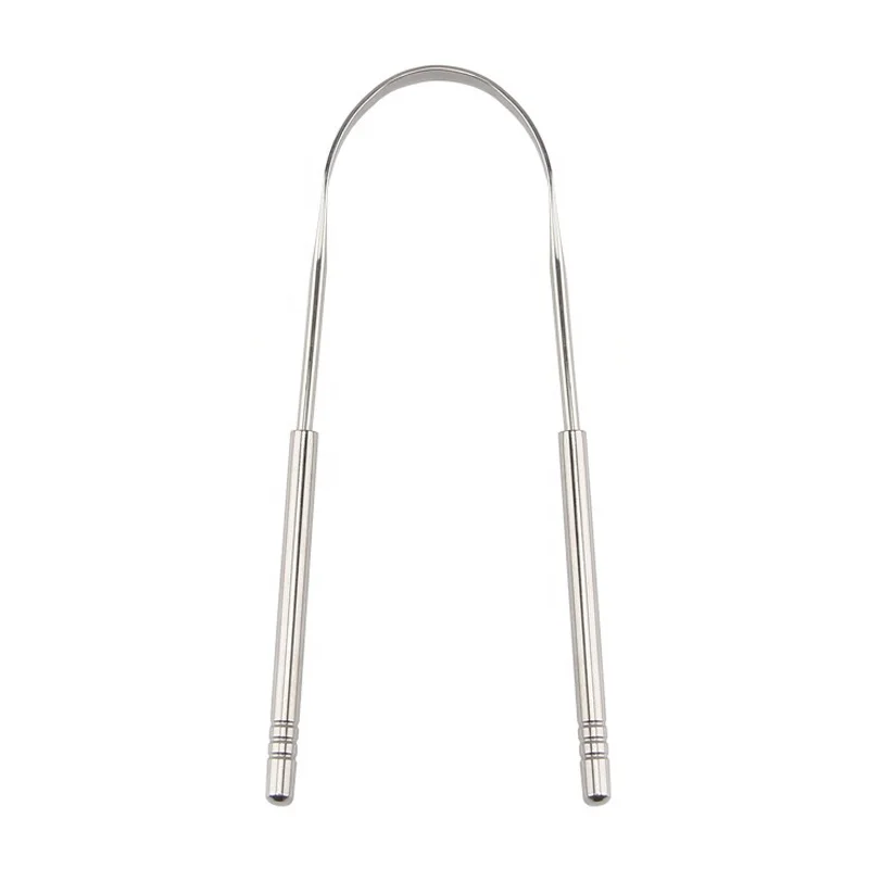 Stainless steel oral hygiene care tools breath toothbrush tongue scraper cleaner