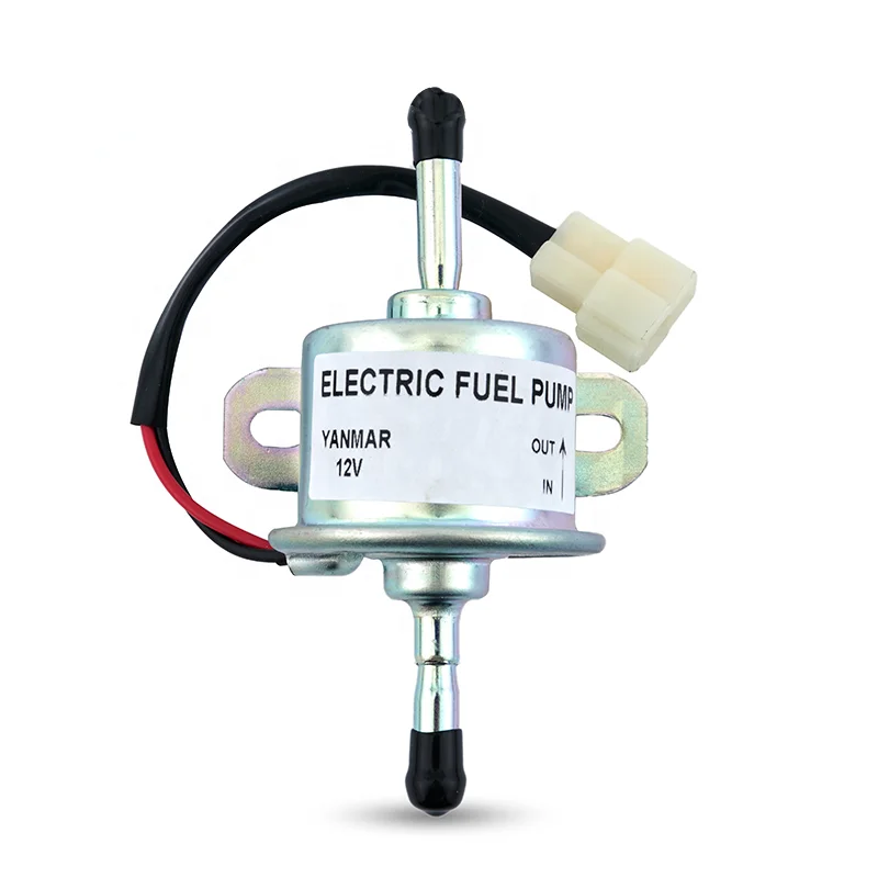 12V24V  electronic pump excavator pickup truck gasoline diesel pump full copper external fuel oil delivery pump