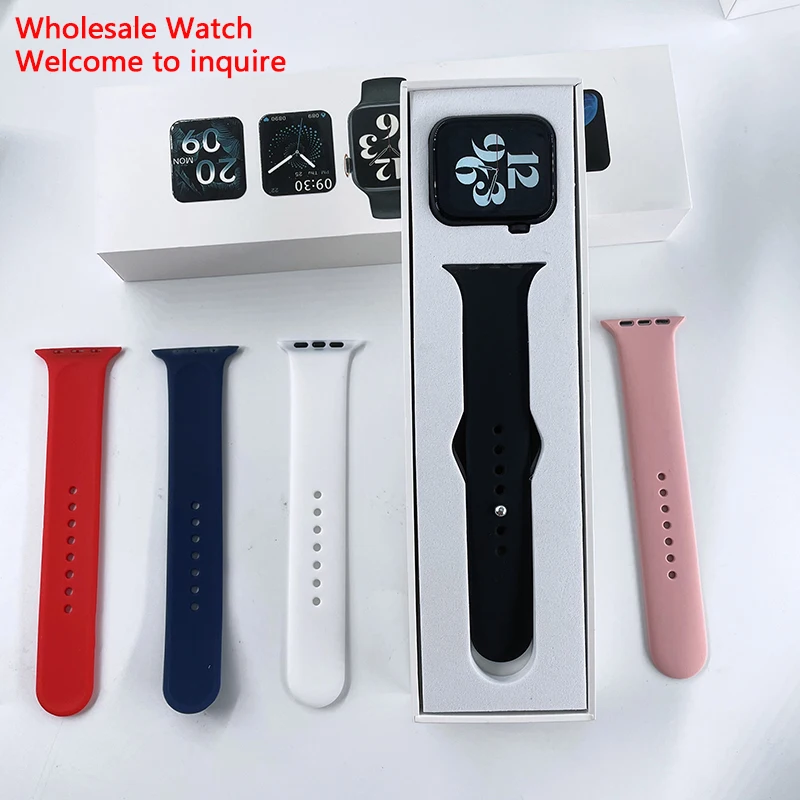 Wholesale Series 6 heart rate monitoring waterproof T500+plus D20 hw33 plus hw12 hw22 Pro sports fitness Smart Watch