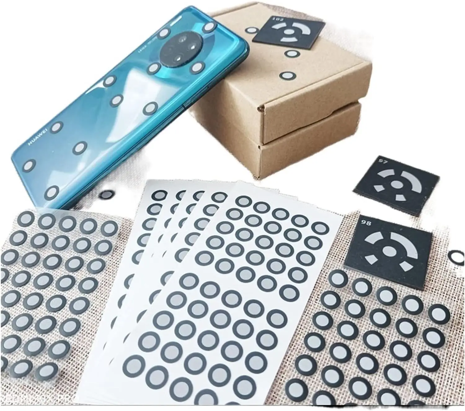 3D Scanner 3D Magnetic Mark Point Sticker Point Reflective Positioning Point Paper for 3D Scaning and Optical Tracking
