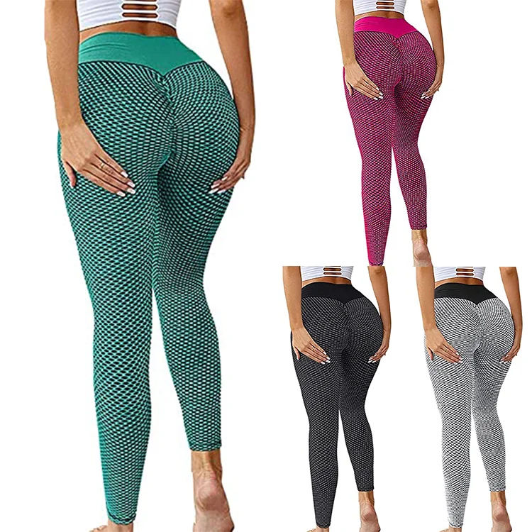 
tiktok Scrunch butt gym pants belt high elastic sportswear sports exercise yoga pants leggings 