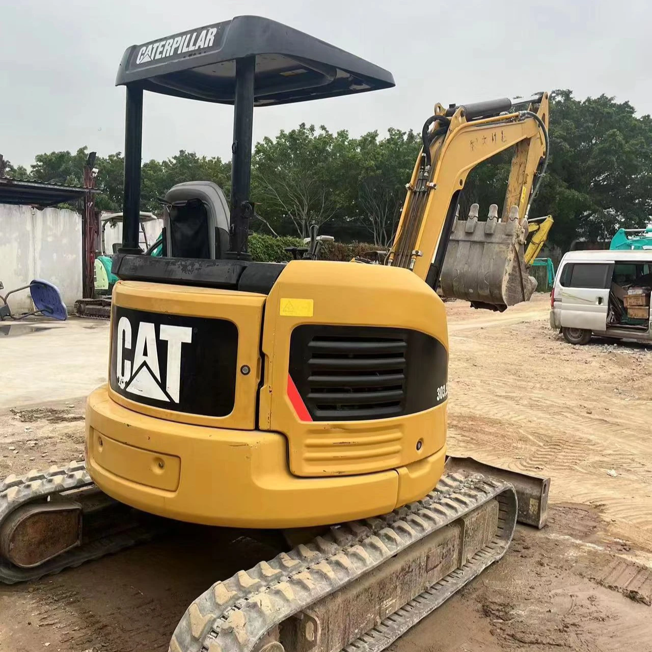 Б/у мини-экскаватор Cat 303.5c из Японии для продажи/б/у мини-Землеройная техника 303,5 со стандартной стрелой