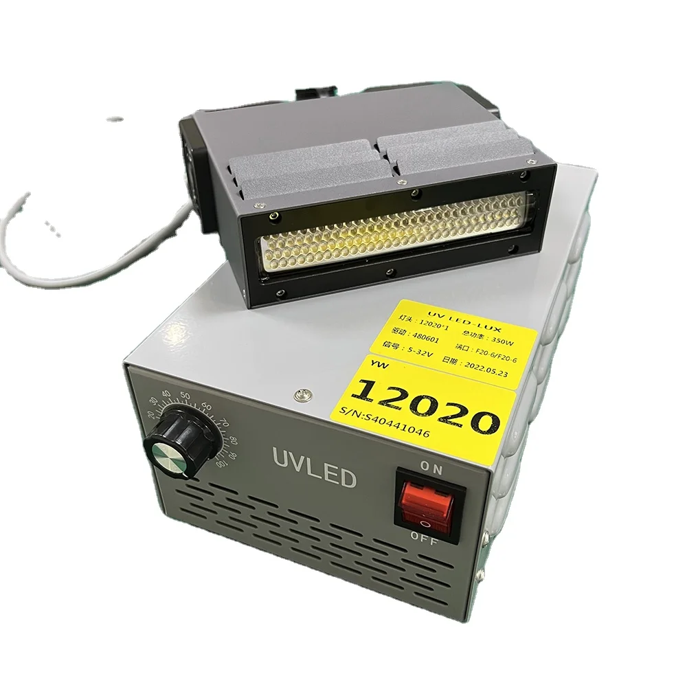 INGAN chips Array12020 365nm 395nm 405nm UV lamp for Flatbed Printer Cure lights  UV Invisible Inks Glue Curing  LED Lamps