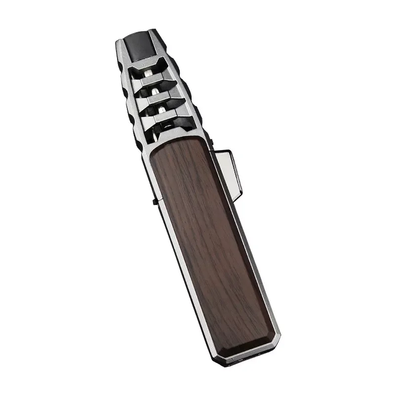 Wholesale Metal Torch Cigarette Jet lighters Gas Refillable BBQ Custom Logo OEM Portable Pen Cigar Lighter