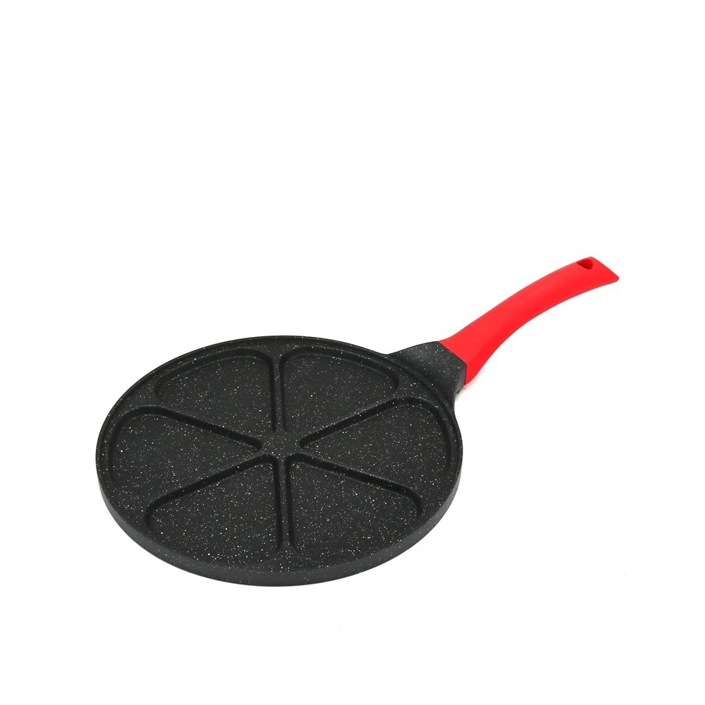 Aluminum alloy die-cast multi-pattern non-stick pan breakfast plate cake mold pizza plate steak frying pan