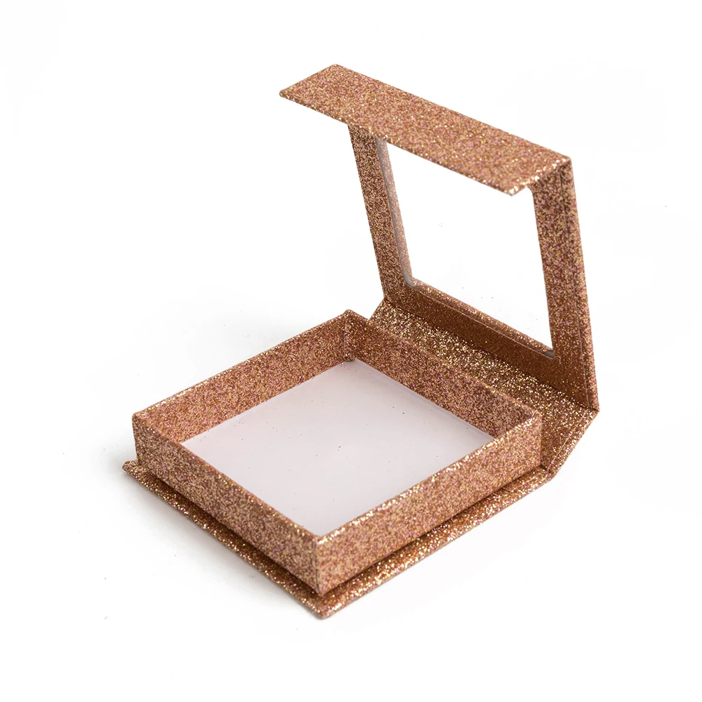 
Bulk Luxury Mink Eyelashes Make Your Own Brand Lashes Packaging Box Custom Eyelash Case With Mirror 