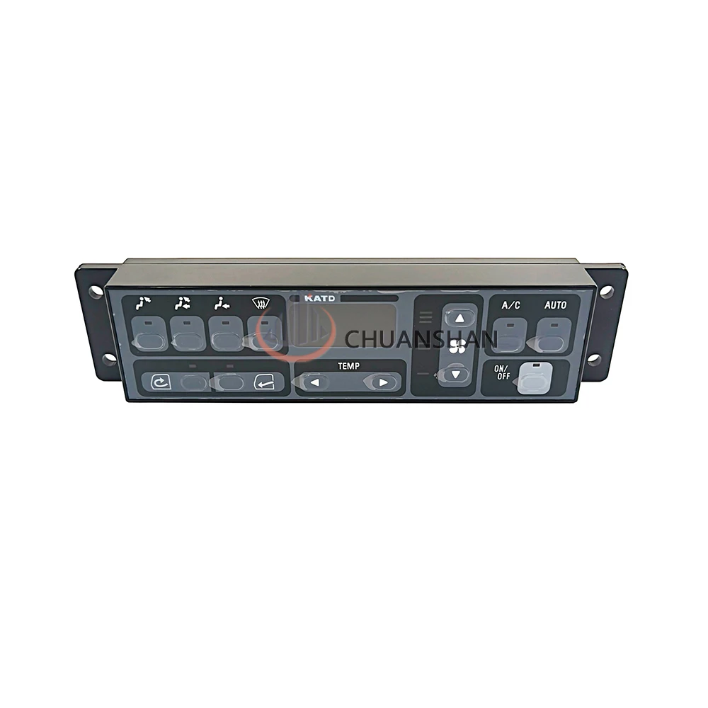 Air Conditioning Panel For Kato Excavator HD512 820 1023 1430-1-2-3R Air Conditioning Controller Panel Switch Accessories