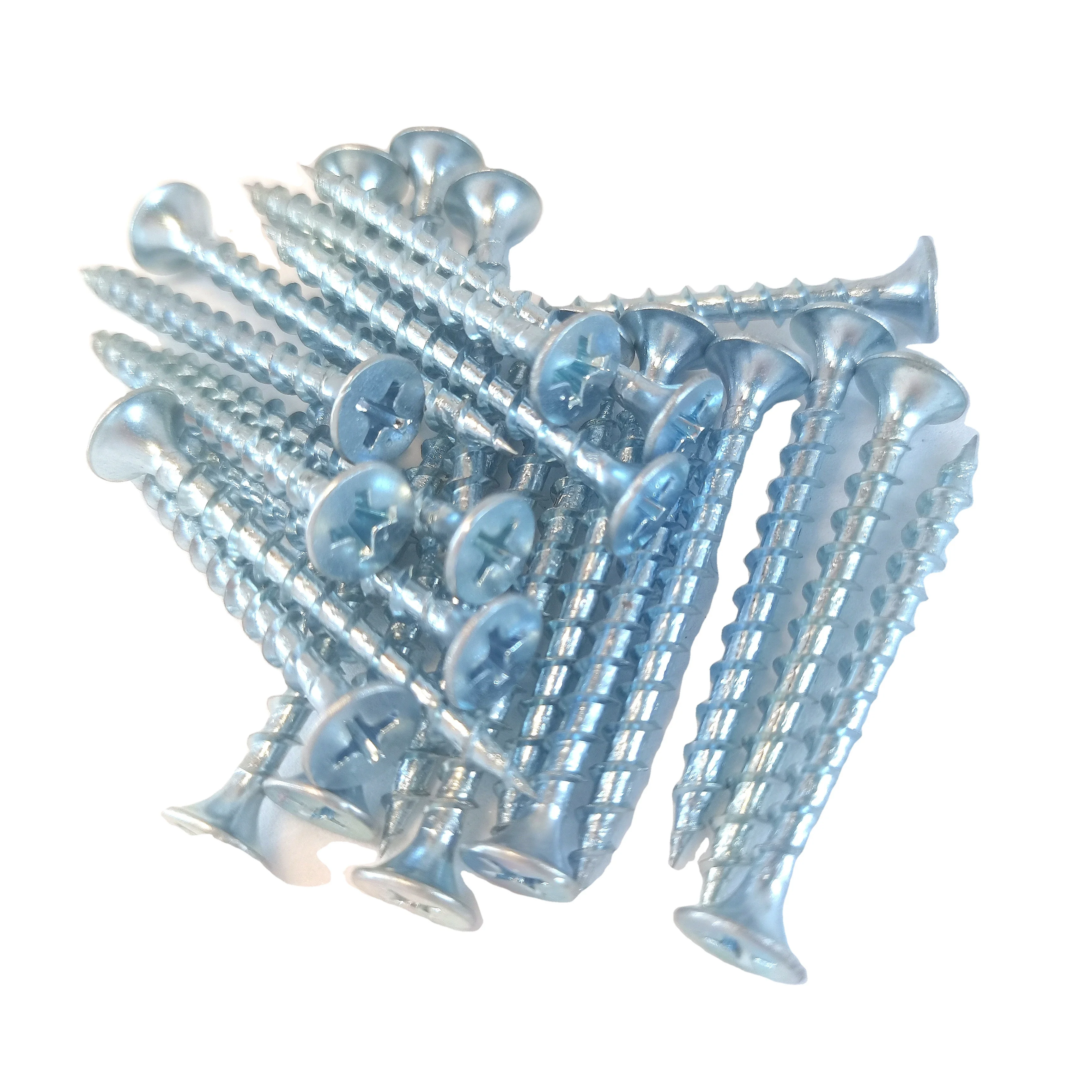 Factory Sell Black  Phillips Head Self Tapping Wooden Screw For Wood Construction Bulk Drywall Screw Color White