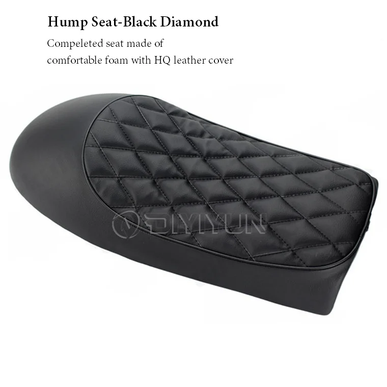 Motorcycle Vintage Cafe Racer Seat Cushion Retro Saddle For Honda CB350 CB400 CB500 CL350 450