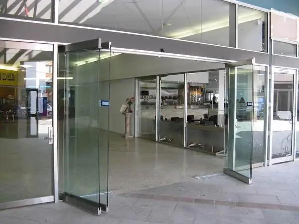 Villa office room divider aluminium frameless glass folding door
