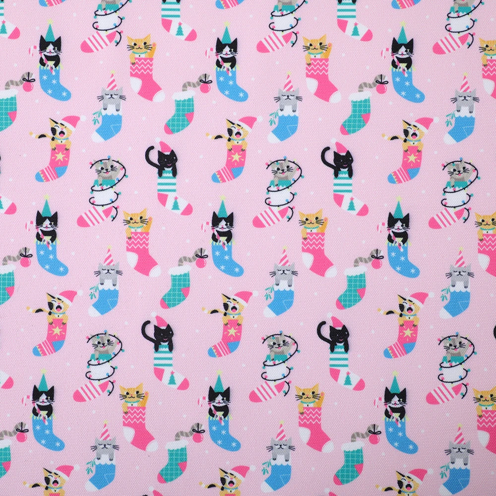 High quality custom digital printing 100% polyester 450D OxFord Fabric for dresses