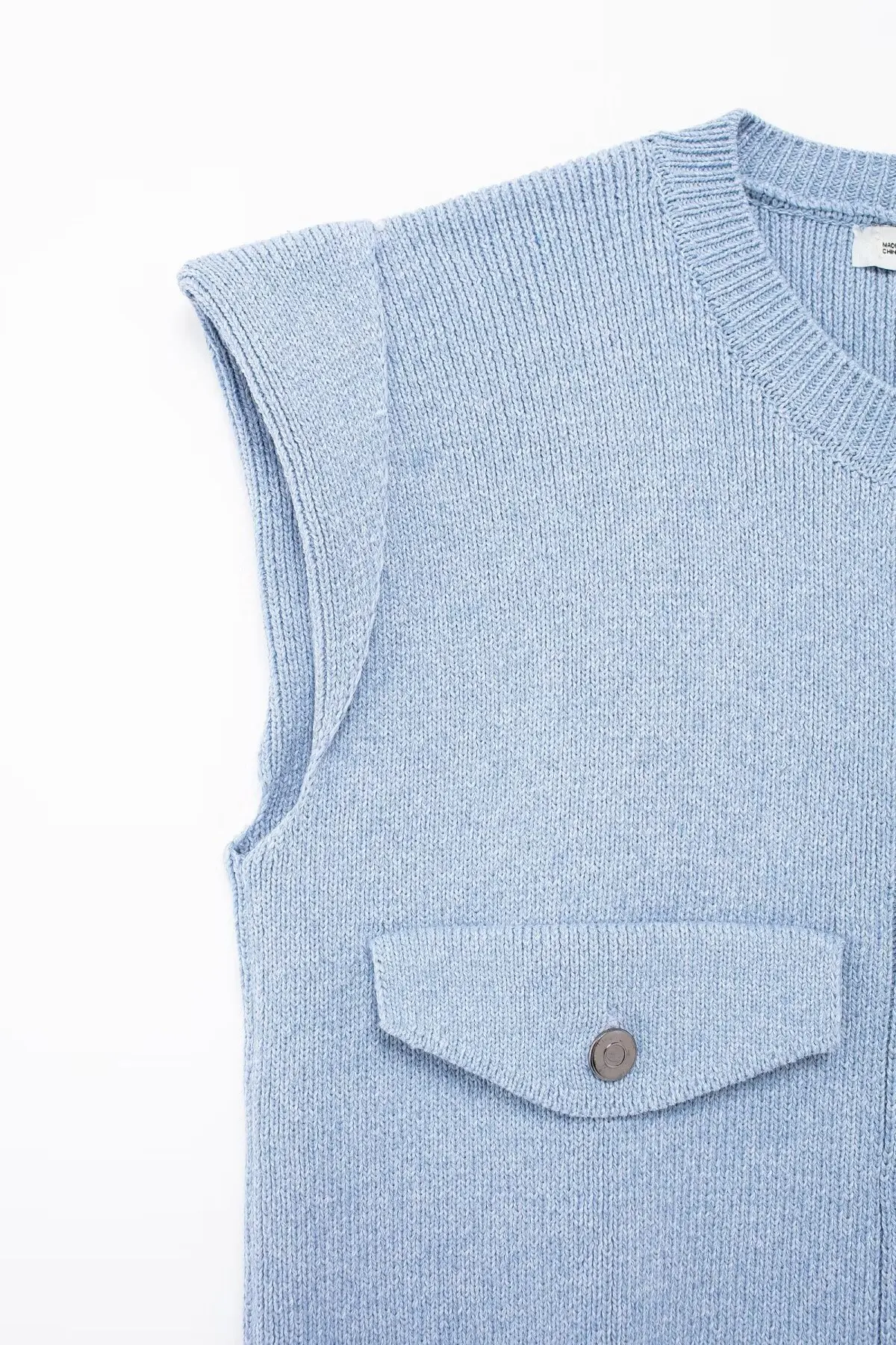 New Arrival Girls Knitted Sleeveless Button Sweater Vests For Women